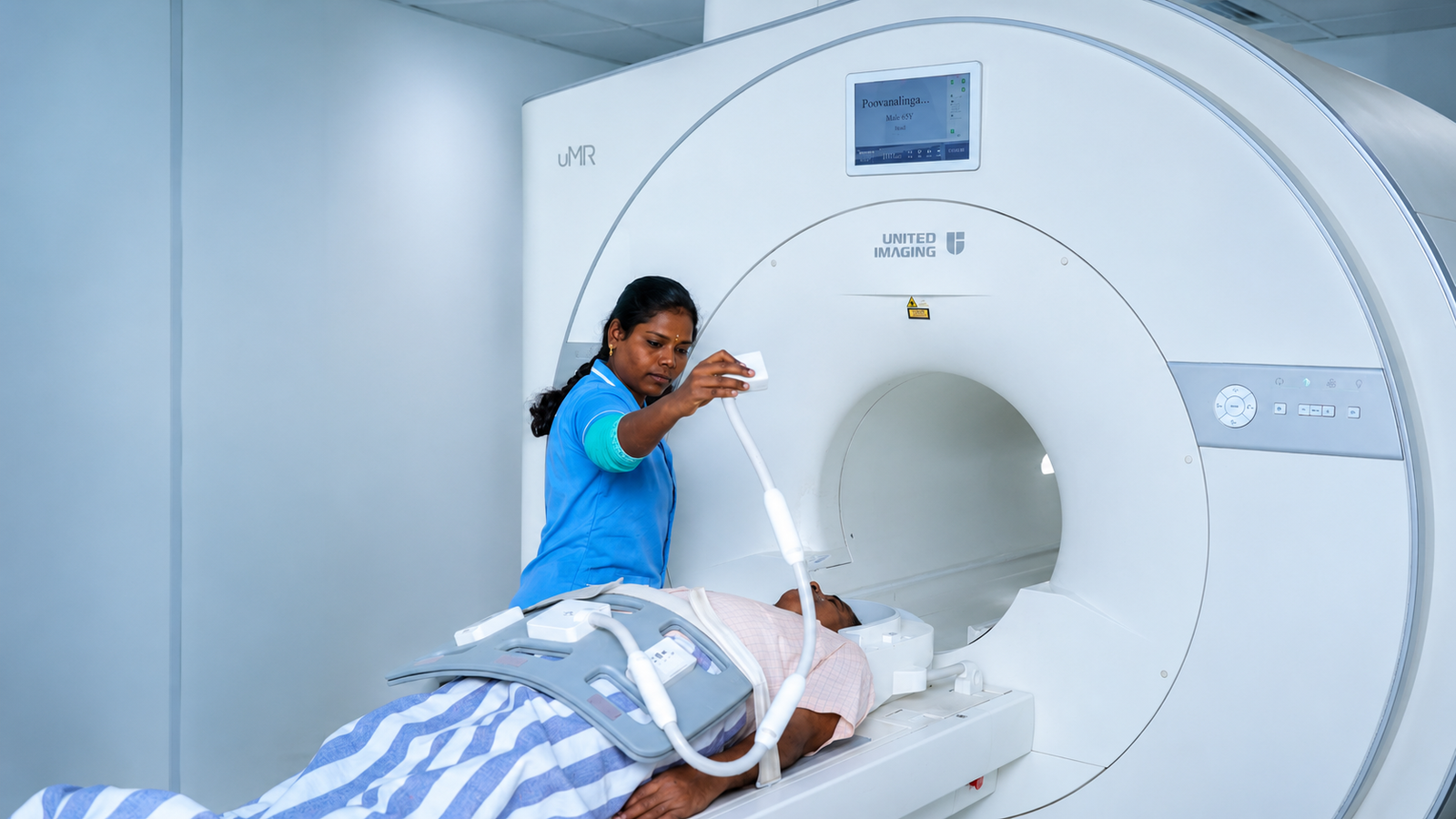 KGS MRI scan patient care at the diagnostic centre