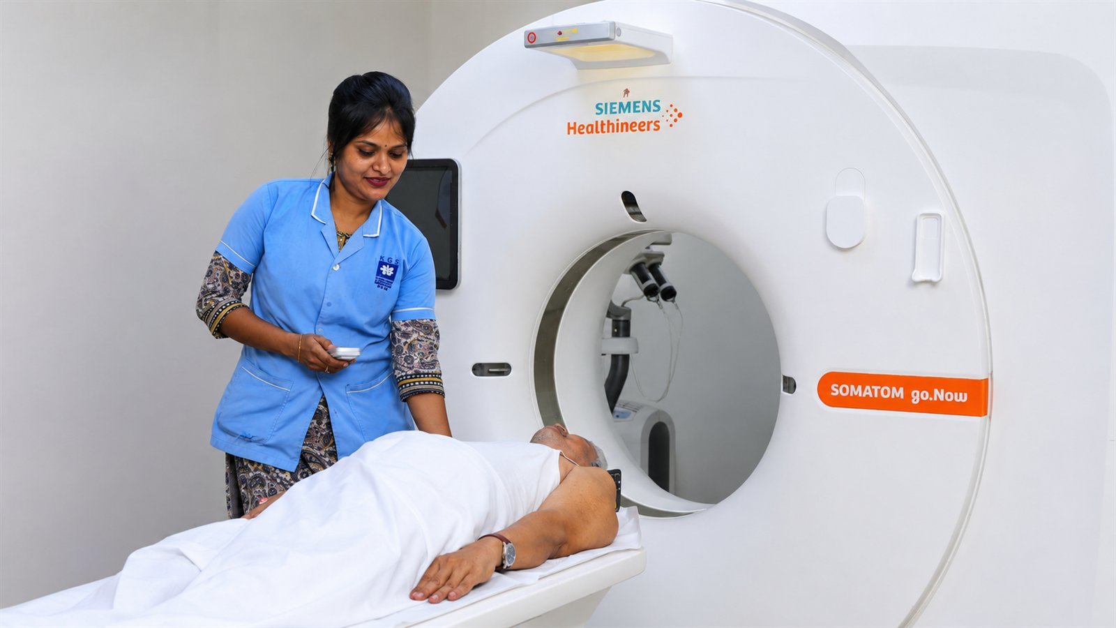KGS CT scan patient care