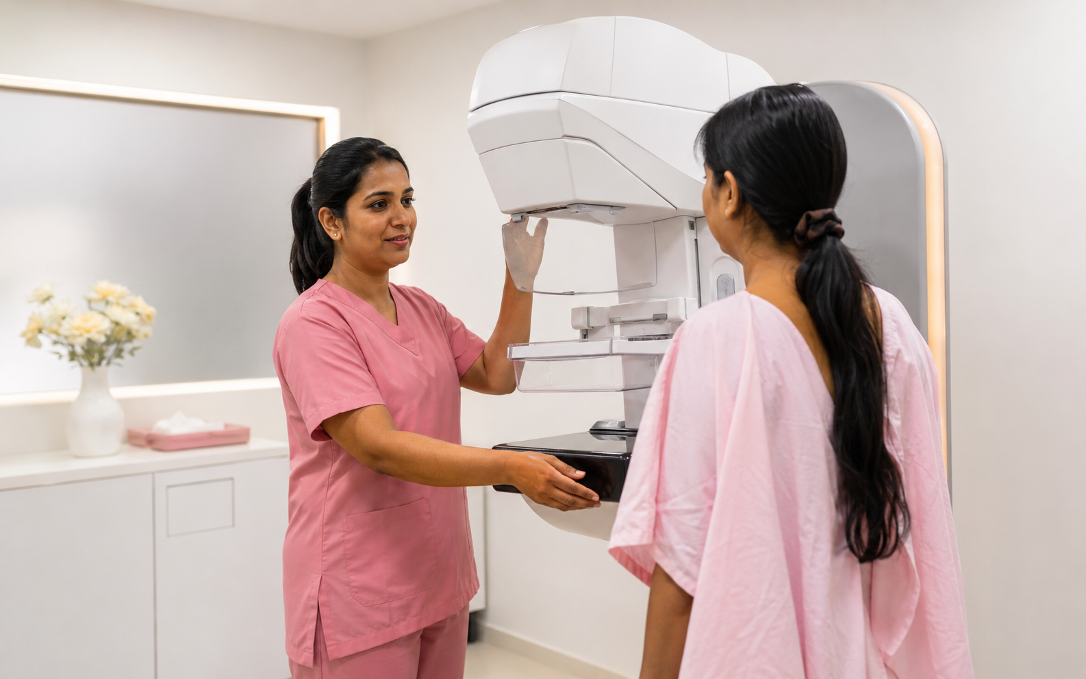 KGS mammography patient support